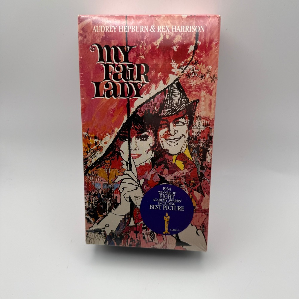 My Fair Lady VHS 1991 CBS Fox Video Audrey Hepburn Sealed New